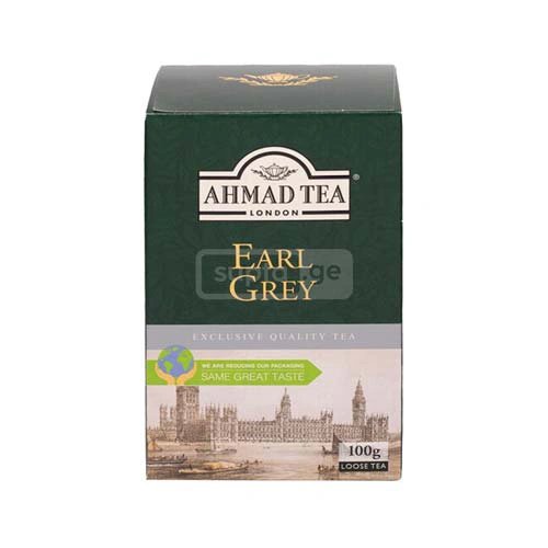 AHMAD TEA-აჰმად ჩაი Earl Gray დასაყენებელი 100გრ